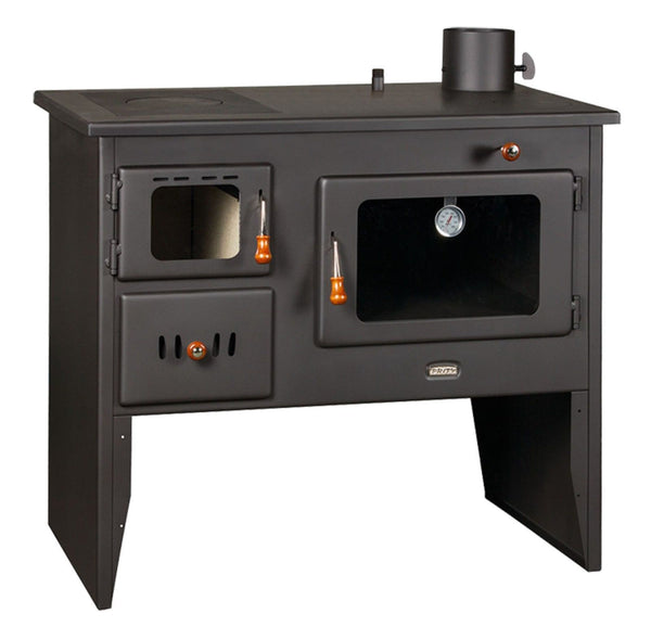 Wasserführender Küchenofen mit Backofen  Prity W12 12,1+4kw BImSchV2 EEK-A ECO